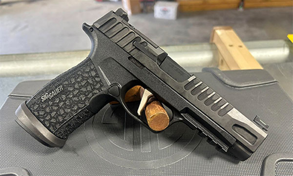 Sig-Sauer-Handgun Black Sig Sauer Handgun