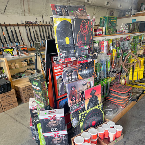 Hunting Gear on Display