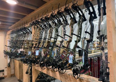 Compound bows at Back Country Sports